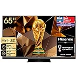 Hisense 65U81HQ Mini LED 4K ULED Smart TV - 164 cm (65 Zoll) Dolby Vision IQ & Atmos/ 120Hz Panel/Game Mode Pro/UHD AI Upscaler/HDR10+/Bluetooth/Alexa Built-In/Google Assistant/anthrazit [2022]