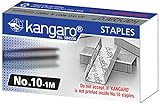 Kangaro 10-1M Heftklammern Nr. 10, 1000 Stück K-7510028