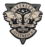 Avenged Sevenfold Aufnäher - Orange County Cut Out Patch - Gewebt & Lizenziert !!