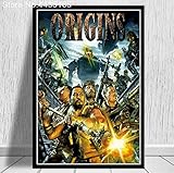 LGXINGLIyidian Poster Und Drucke Call Duty Black Ops Zombies Spiel Poster Wandkunst Bild Leinwand Gemälde Moderne Dekoration Uo1222 40X60C