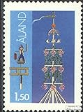 Prophila Collection Finnland - Aland 10x normales Papier 1990 Freimarken - Maibaum (Briefmarken für Sammler)