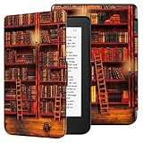 Fintie Hülle für Tolino Page 2 - Ultradünne Schutzhülle mit Ruhemodus und Magnetverschluss für Tolino Page 2 2019 eReader, die Bibliothek