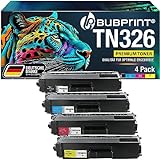 Bubprint Kompatibel 4 Toner als Ersatz für Brother TN-326 TN-326BK TN-326C TN-326M TN-326Y für DCP-L8400CDN DCP-L8450CDW HL-L8250CDN HL-L8350 HL-L8350CDW MFC-L8650CDW MFC-L8850CDW Set