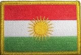 Kurdistan Aufbügler Aufnäher Patch ca. 8 x 5,5cm - FRIP –Versand®