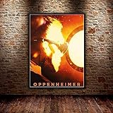 2023 Hollywood-Kriegsthema-Film biografischer Film mit Murphy Atombombe Leinwandgemälde Wandkunst Poster Drucke Wohnzimmer Schlafzimmer Büro Heimdekoration