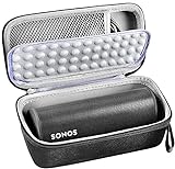Tasche hülle für Sonos Roam WLAN & Bluetooth Speaker, Reise-Schutzhülle für Roam Smart Speaker Zubehör -Schwarz, nur Box