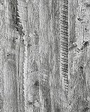 45×200cm Selbstklebende Klebefolie Grau Holz Korn Tapete Kunststoff Rolle Aufkleber Möbelfolie für Möbel Tür Arbeitsplatte Kontakt Papier für Tisch Schrank Wasserdicht Abnehmbare Holz Tapeten