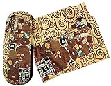 Artis Brillenetui und Brillenputztuch Gustav Klimt Die Erfüllung