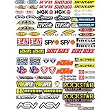 KIT Sticker Aufkleber - Stickers KIT PER Moto Motocross 73PCS - gesamte Panel 73pcs BIETEN Roller Motorrad Motocross