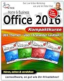 Office 2016 Home Business - Video Training - 4 Praxiskurse auf DVD [Interactive DVD]