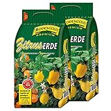 2 Sack Zitruserde Bodengold á 15 L = 30 Liter Spezialerde für Zitrusfrüchte