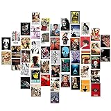 50 Stück Klassische Film Poster Wand Collage Kit, Film Postkarten Set, Ästhetische Bilder Collage, Art Poster für Wohnheim-Wanddekoration, für Heimkino Zimmer Schlafsaal Schlafzimmer Wanddekoration