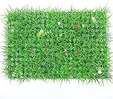 YZJL Künstliche Heckenpflanze UV-geschützte Faux Greenery Matten Geeignet für den Garten im Freien oder für den Innenbereich und für die Inneneinrichtung Gartensichtschutz(Color:A)