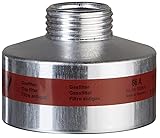 BartelsRieger A2 Gasfilter | Atemschutz für organische Gase und Dämpfe | Schraubfilter mit Aluminiumgehäuse | Rd40 Gew