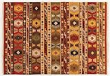 Kilim Carpets by Jalal Teppich Kilim Sivas 3 rot/Mehrfarbig 60 X 90 cm