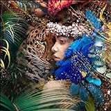 Pro-Art Glasbild Jungle Mix, 30x30 cm
