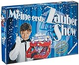 Ravensburger 21939 - Meine erste Zaubershow, Zauberkasten für Kinder, Zaubertricks für Einsteiger ab 6 Jahren, mit Zauberbühne