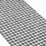Movoja Schwarze Strasssteine - runde Glitzersteine 640 Stück 5 mm selbstklebend zum Verzieren und Basteln | Schmucksteine zum aufkleben | Steinchen Dekosteine Bastelsteine Schwarz