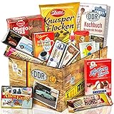 Süssigkeiten Box mit Waren DDR - Geschenke zum Geburtstag für Freund