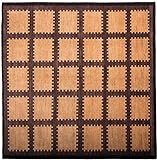 RUG PRINCE Afghan Modern Chobi Ziegler Teppich Handgeknüpft 210x200 Quadratisch