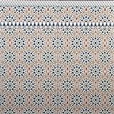 Casa Moro Marokkanische Fliesen Liman 50x25 cm 1 qm bunt Mosaik-Muster | orientalische Wandfliesen Vintage Mosaik-Fliese | Schöne Dekoration für Bad Küche Flur & Küchenrückwand | FL7094
