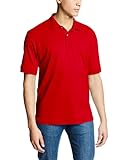 Arrow Herren Big and Tall Kurzarm Cool Solid Polo Cascade, Rot (Haute Red), XX-Large Groß
