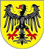 Michael & Rene Pflüger Barmstedt - Autoaufkleber Aachen Wappen Schild Aufkleber Sticker fürs Auto Motorrad