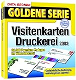 Goldene Serie. Visitenkarten Druckerei 2002. CD- ROM für Windows ab 95C. 30.000 Premium- Vorlagen im Wunschformat