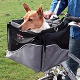 Fahrradkorb für Hunde, Befestigung am Lenker, mit Schultergurt, robust und stabil