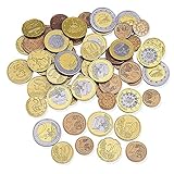 Learning Resources LSP0026-EUR Spielgeldset Euro-Münzen (Set mit 100 Stück)
