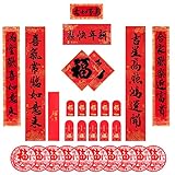 KI Store Enthält Chinesische Rote Umschläge, Couplets, Rote Hängend Chinesisches Neujahr Frühlingsfest Dekorationen