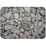 Türmatte Graue Natursteinwand 40X60Cm Eingangstürmatte Dauerhaft Schmutz Widerstehen Schmutzfangmatte Für Innen W
