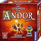 Kosmos 691745 - Die Legenden von Andor, Das Grundspiel, Kennerspiel des Jahres 2013, kooperatives Fantasy-Brettspiel ab 10 Jahren, Bunt