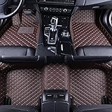 Custom Für Range Rover Für Evoque 2015 2016 2017 2018 Auto Fußmatten Schutz Teppiche Wasserdicht Fussmatten (Color : LHD(3pcs) Coffee)