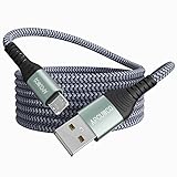 Micro USB Kabel 3M Nylon USB Kabel High Speed Android Handy Ladekabel für Samsung Galaxy S7/ S6/ J7/ Note 5,Xiaomi,Huawei, Wiko,Motorola,Nokia,Kindle usw