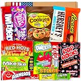 Prime USA Box | USA Import | USA Süßigkeiten | Box voller Top Produkten | ausgefallene Sweets | Geburtstag | Party | Geschenkbox | Ostern | Candy & Bar ®