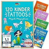 Famifidus 120 hautfreundliche Kinder Tattoos I I Dermatologisch SEHR GUT I Kindertattoos MADE IN GERMANY I Tattoo Kinder I Unsere Tattoos für Kinder