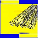65 MN starker Druckfederstahl, mechanischer zylindrischer Spiralspulenrotor, Rückstellkraft, Durchmesser 1,5 mm, 2,0 mm, Länge 100–500 mm, 150 mm, 1,5 mm, 30 mm