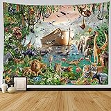 Home Decor Tapestry September Forest Tiger Pattern Living Room Tapestry Bedroom Background Wall Tapestry hanging cloth A9 150x200cm