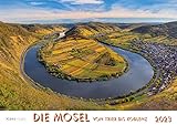 Mosel von Trier bis Koblenz 2023 Bildkalender A4 quer, spiralgebunden