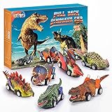 Stfitoh Spielzeug ab 2 3 4 5 6 7 8 Jahre Junge,Dinosaurier Spielzeug Kinder Spielzeug Jungen Geschenk Mädchen 2-6 Jahre Dino Spielzeug Auto Spielzeug Kinder Geschenke Kinderspielzeug ab 2-5 Jahre