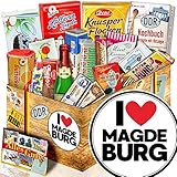I love Magdeburg/Magdeburg Geschenk Paar/Süßes Kultset DDR