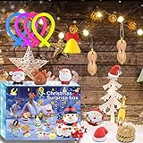 JIJK 2021 Adventskalender Spielzeug-Set, Weihnachts-Countdown 24 Tage Countdown-Geschenk für Kinder, Urlaubs-Sinnesspielzeug, handgedrehte Überraschungsbox, Weihnachtsgeschenkidee