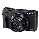 Canon PowerShot G5 X Mark II Digitalkamera (20,1 MP, 5-fach optischer Zoom, 7,5cm (3 Zoll) Display, klappbar, DIGIC 8, EVF, 4K, Full-HD, WLAN, Bluetooth, Blendenautomatik; Zeitautomatik), schwarz