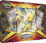 Arkero-G Pokemon Glänzendes Schicksal Pikachu-V Kollektion Box | DEUTSCH | inklusive 10 Standard Soft Card Sleeves