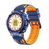 Cool Smartwatch, Silikon, Blau, Anrufe, Gesundheit, Sport, blau, M