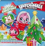 Hatchimals CollEGGtibles Crystal Christmas - Adventskalender mit 15 exklusiven Sammelfiguren und mehr als 24 Überraschungen