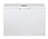 Bauknecht GTE C219 Freistehende Gefriertruhe 118 cm/Energieeffizienzklasse C/Gesamtnutzinhalt 219 l/SpaceMax/Supergefrierfunktion/ 3 Vorratskörbe/Innenbeleuchtung/Door B