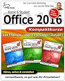 Office 2016 Home Student - Video Training - 3 Praxiskurse auf DVD [Interactive DVD]