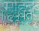 Malen Nach Zahlen DIY Tapete Hindi Buchstaben Graffiti Wand Leinwand Hochzeitsdekoration Kunst Bild Geschenk 40 * 50CM